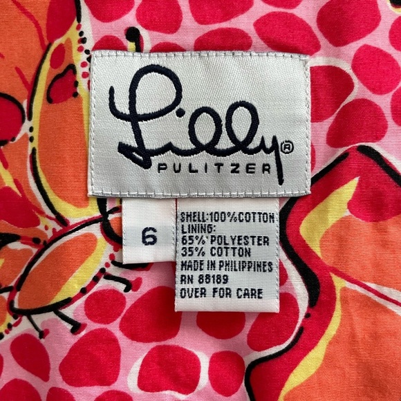 Lilly Pulitzer Reversible Wrap Skirt in Dragonfly and Zebra Prints - Picture 11 of 13